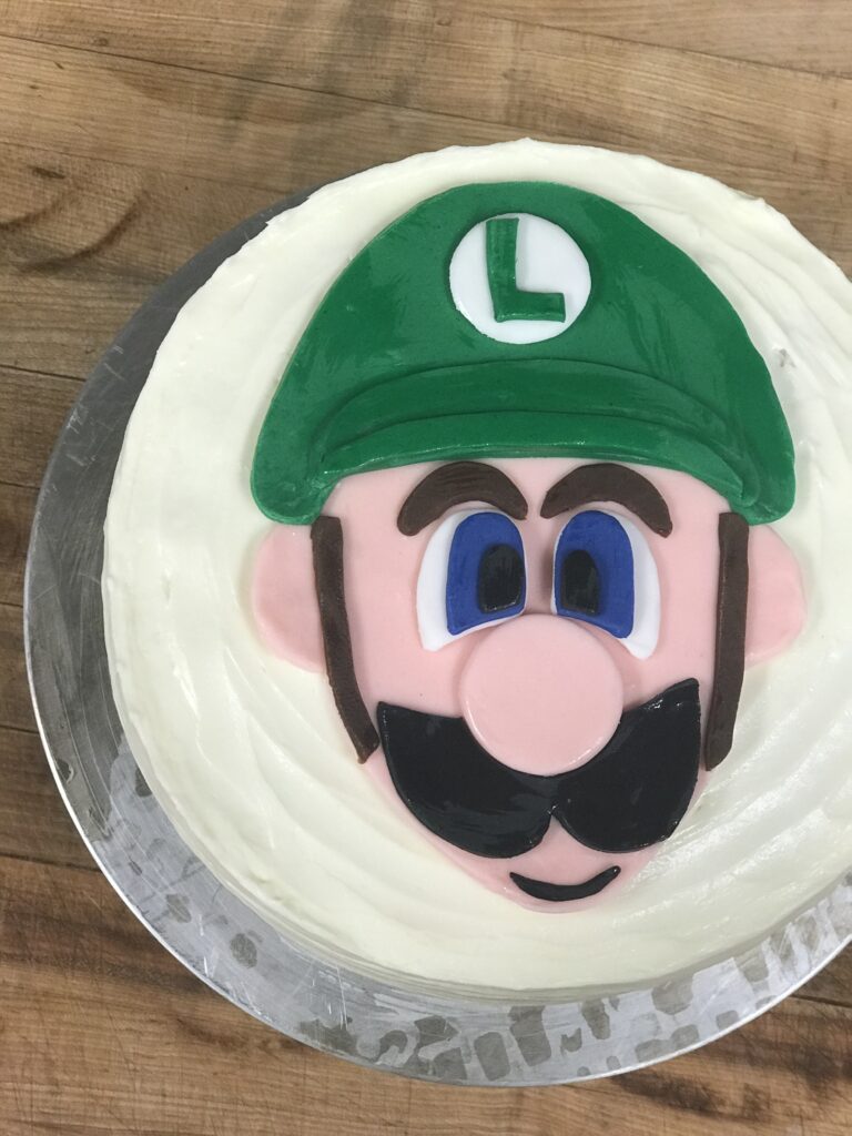 super mario cake