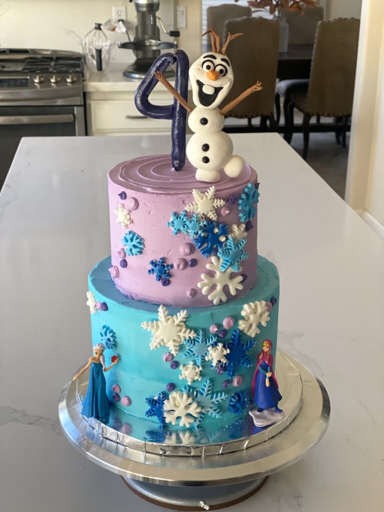 frozen cake