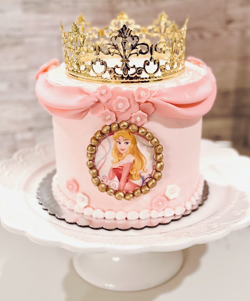 princess aurora cake