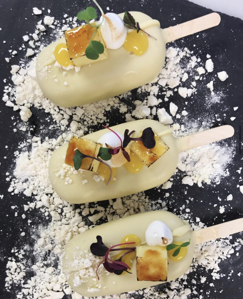 pina colada popsicles