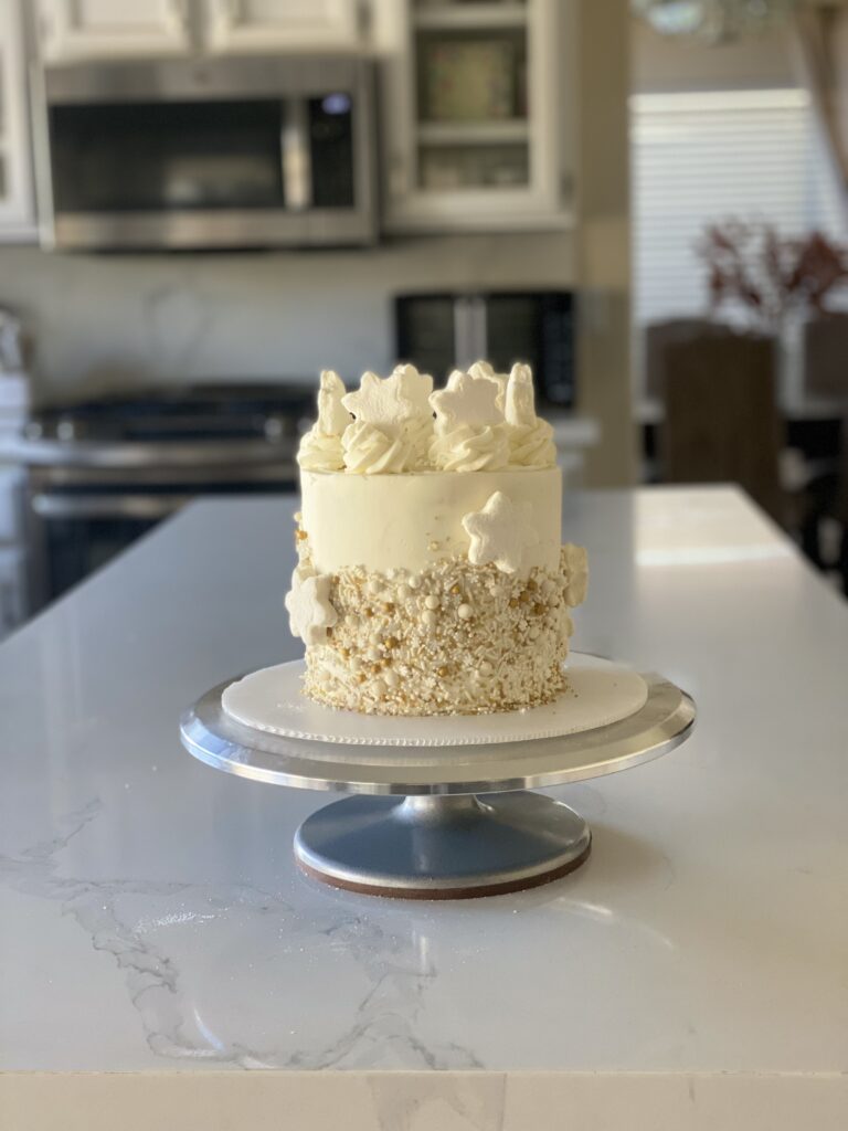 snowflake cake